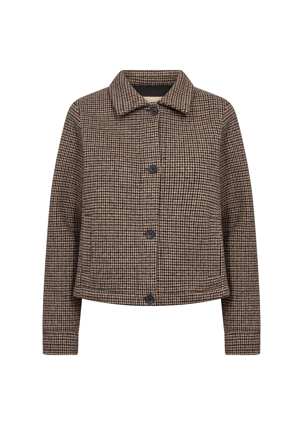 Chocolate Plum Combi Jacket