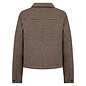 Chocolate Plum Combi Jacket
