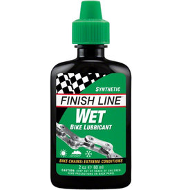 Finish Line Finish Line WET Bike Chain Lube - 2 fl oz Drip