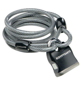 Kryptonite Kryptonite KryptoFlex Cable Lock with Key: 6' x 8mm