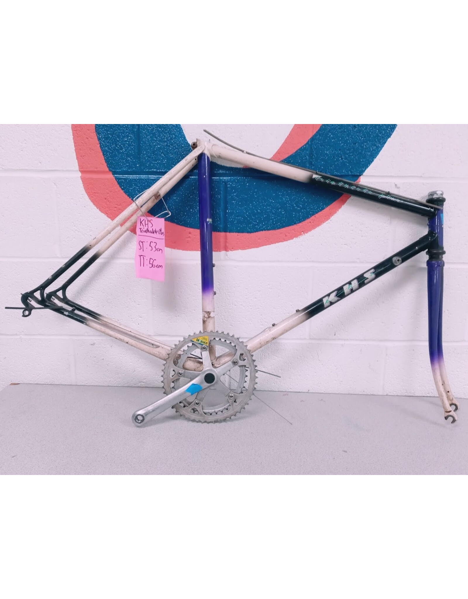 KHS 53/56 KHS Triathlete Plus frame