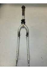 26" threaded fork, white, 1"/210mm