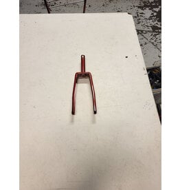 16" bolt on fork, red,  3/4"/113mm