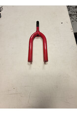 16" threaded fork, pink, 7/8"/133mm