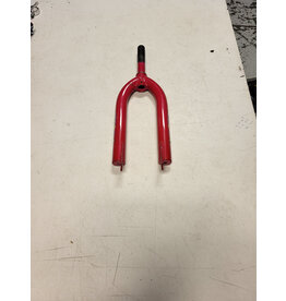 16" threaded fork, pink, 7/8"/133mm