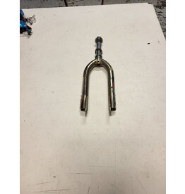 16" threaded fork, silver, 7/8"/ 138mm