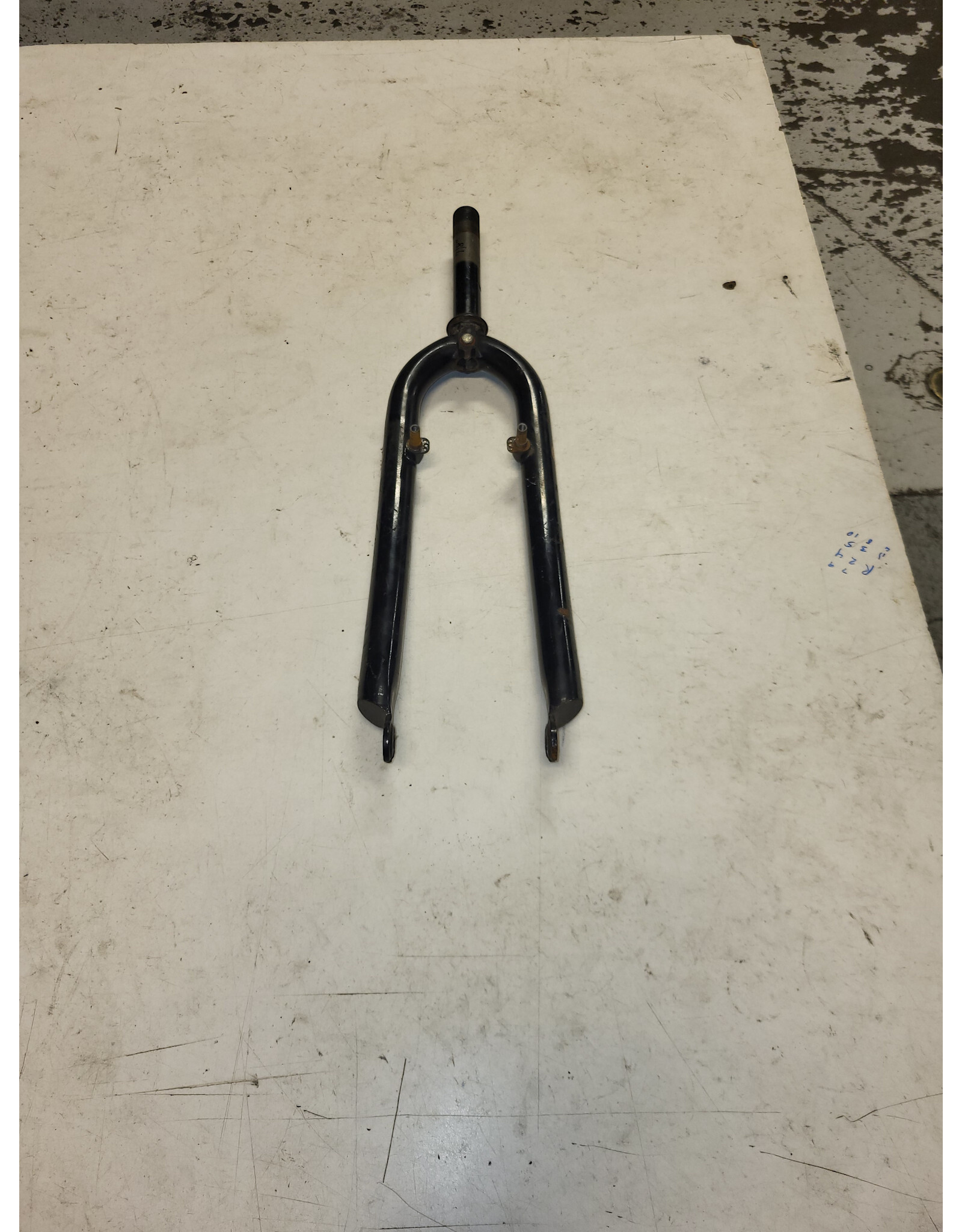 26" threaded fork, black, 7/8"/142mm