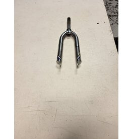 16" threaded fork, silver, 7/8"/135mm