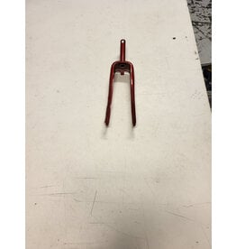 18" bolt on fork, red, 3/4"/113mm
