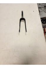 18" bolt on fork, silver black, 3/4"/150mm