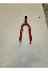 20" threaded fork, red, 7/8"/112mm