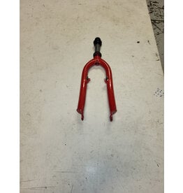 20" threaded fork, red, 7/8"/112mm