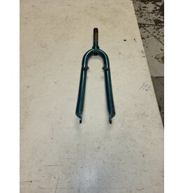 26" threaded fork, aqua, 1"/136mm