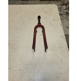 26" threaded fork, red, 1"/140mm