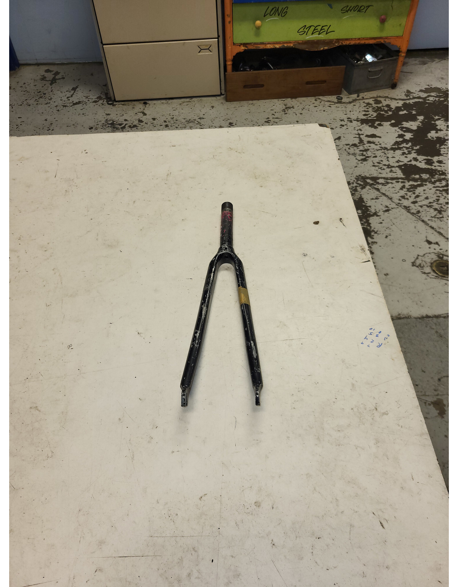26" threaded fork, black, 1"/139mm