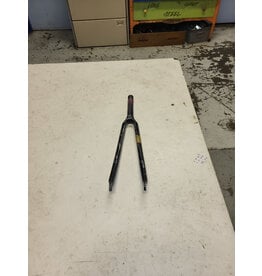 26" threaded fork, black, 1"/139mm