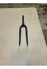 26" threaded fork, black, 1"/220mm