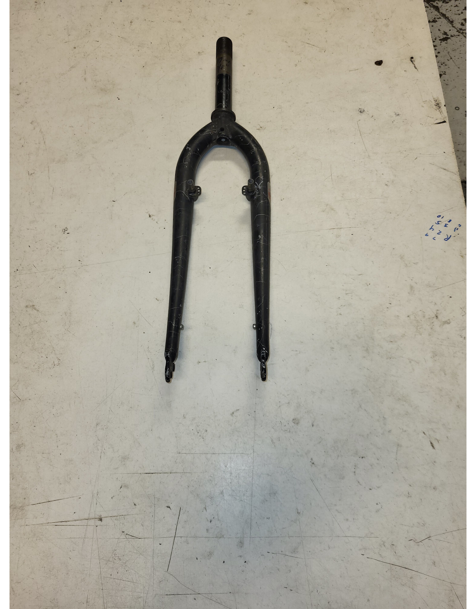 26" threaded fork, black, 7/8"/137mm