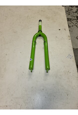 26" threaded fork, green, 1 1/8"/142mm