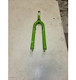 26" threaded fork, green, 1 1/8"/142mm