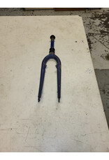26" threaded fork, blue, 1"/189mm