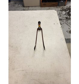 650a threaded fork, red, 7/8"/135mm