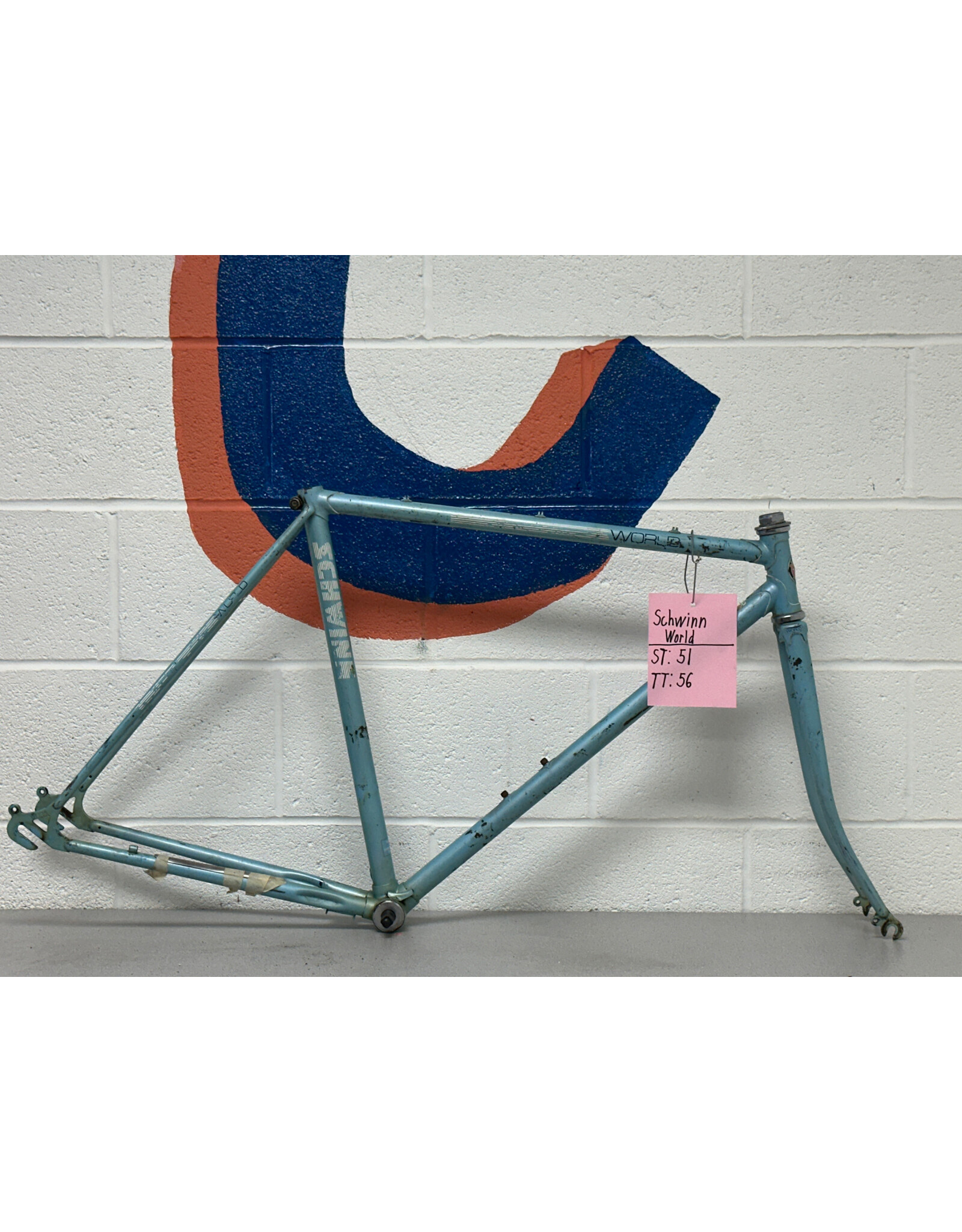 51/56 Schwinn World frame