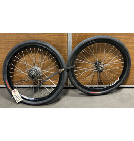 16" Brompton Sturmey Archer 3 Speed Wheelset