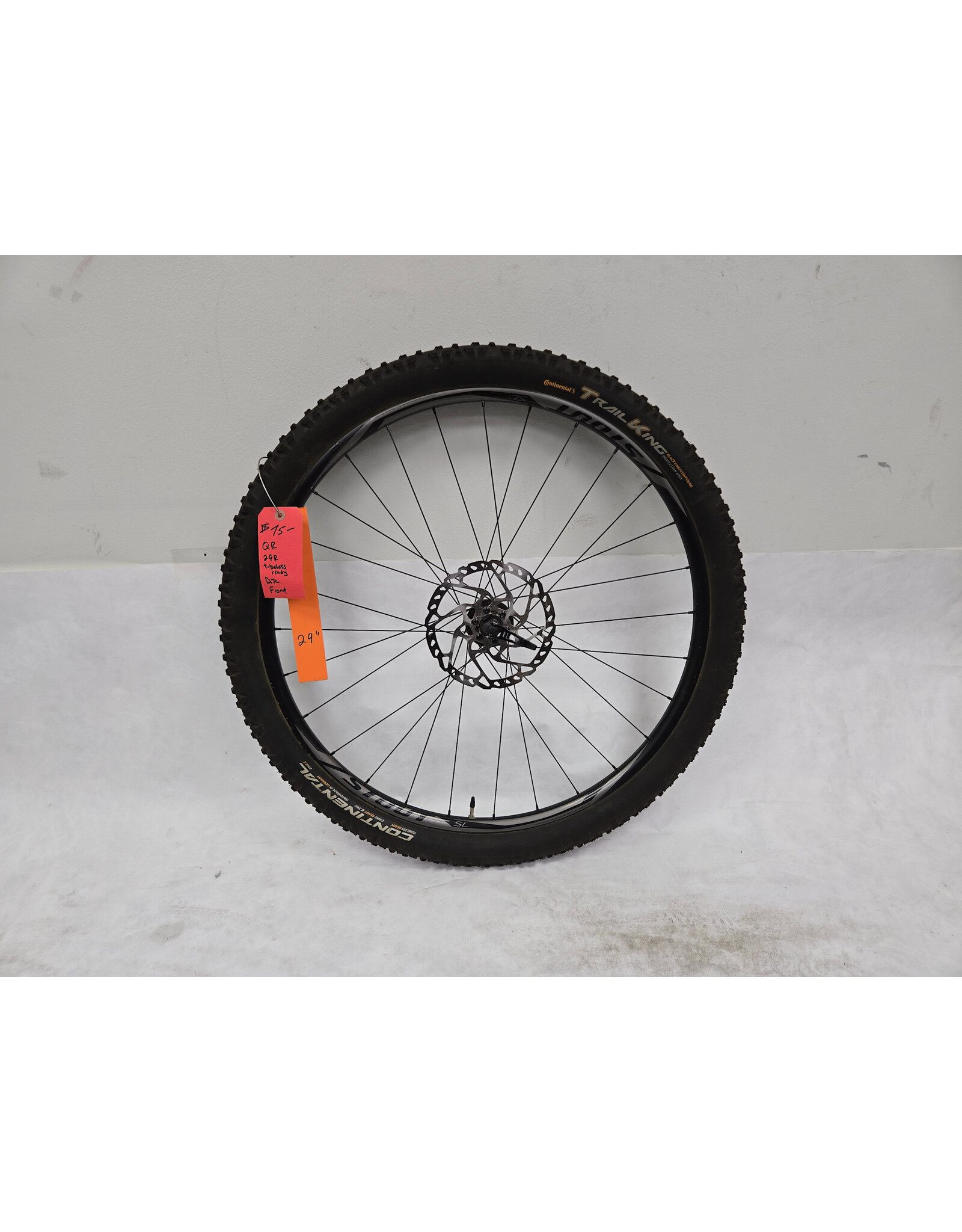 29" front disc QR tubeless ready Specialized hub
