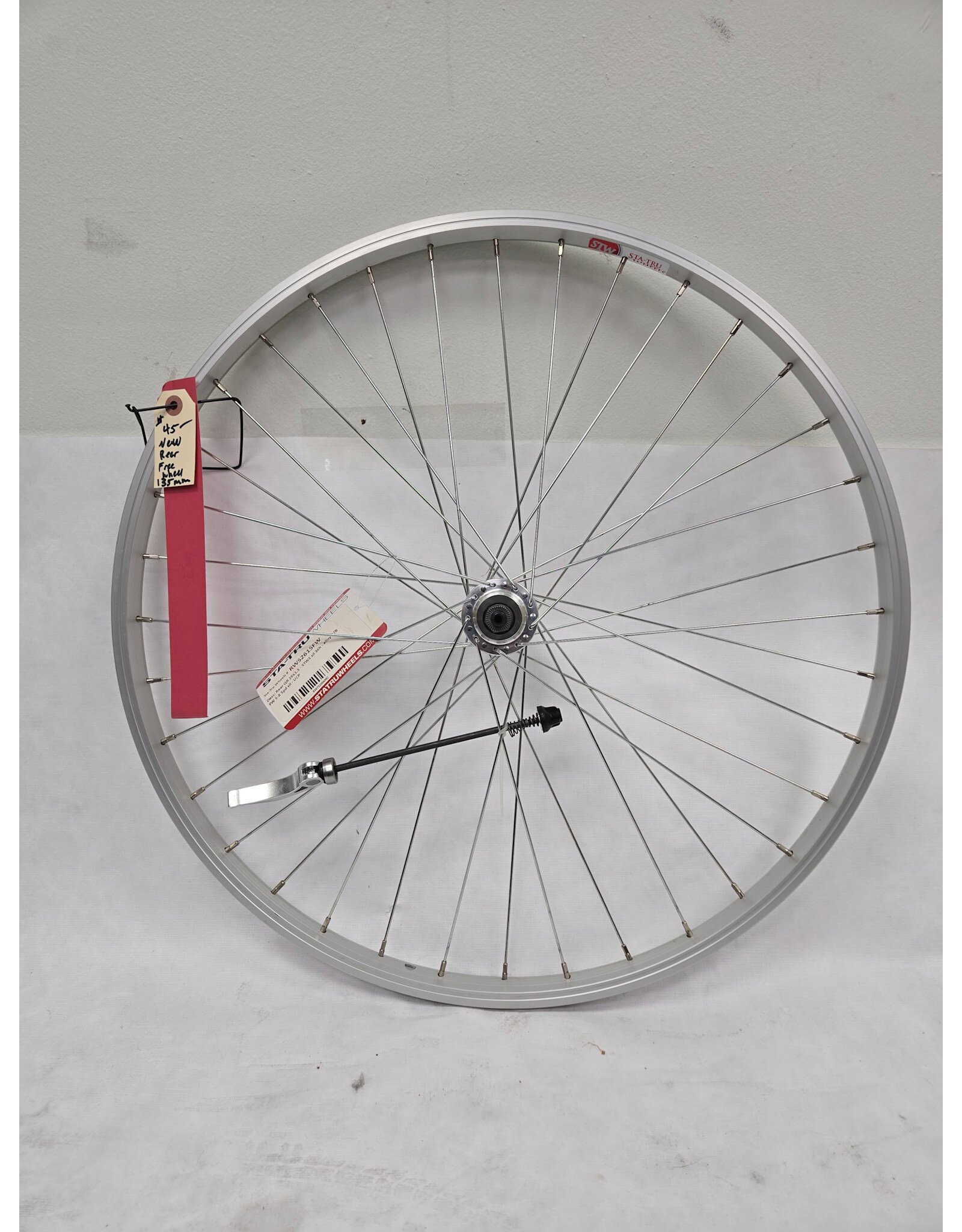 Sta-Tru Rear Wheel w/ Free Wheel 135mm NOS