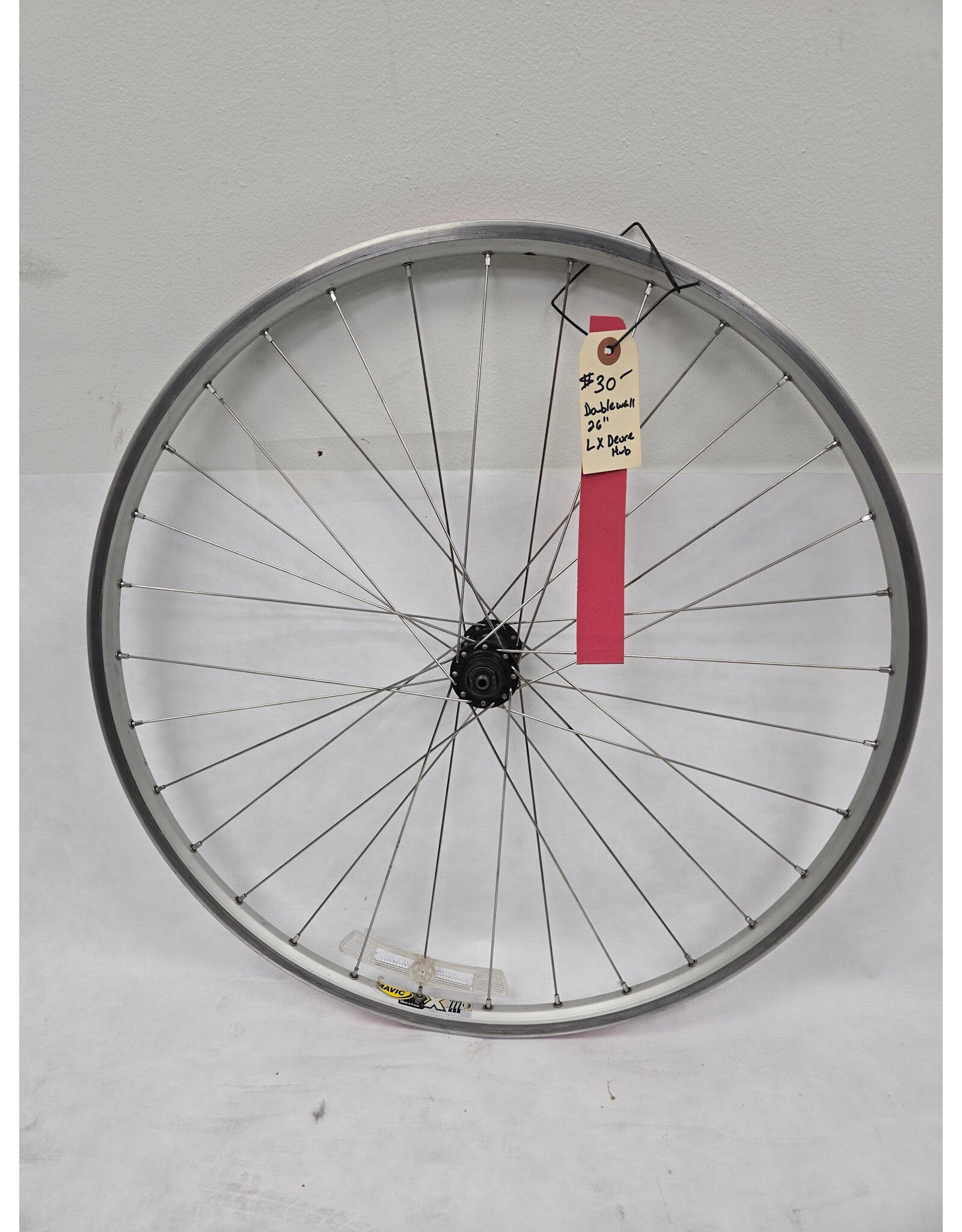 Mavic X 222 Doublewall 26" Wheel w/ LX Deore Hub