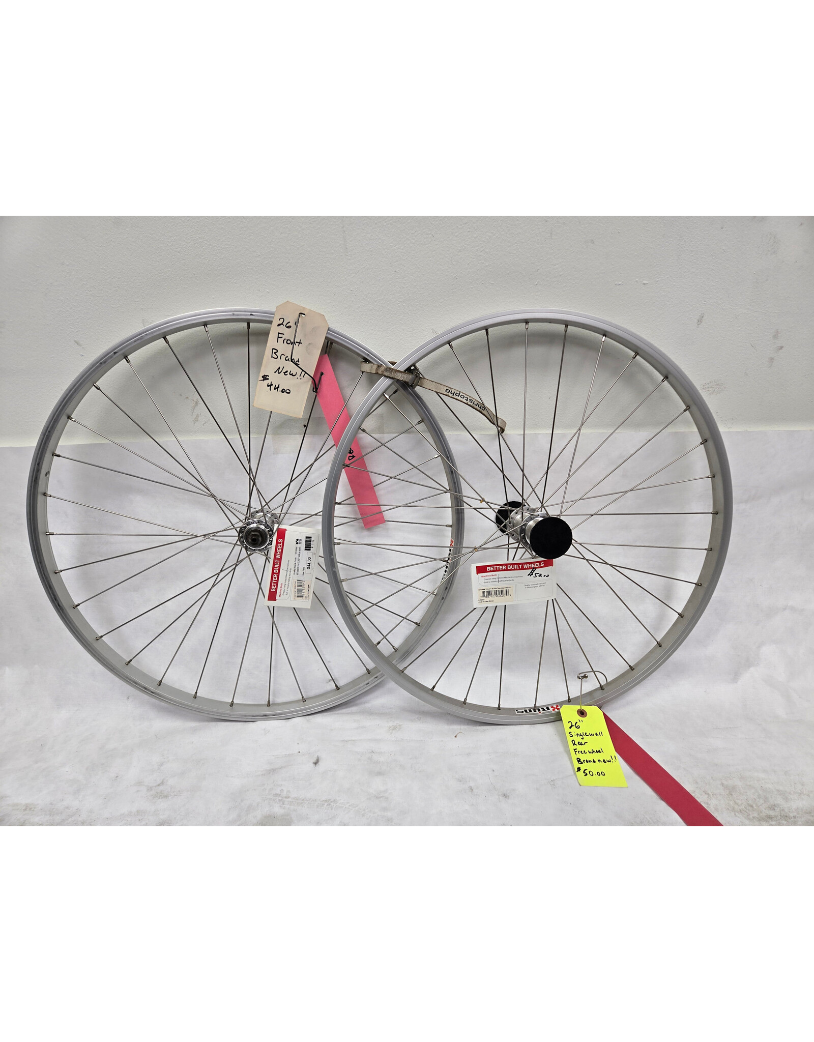 X Rims Y2000 Singlewall Wheel Pair NOS