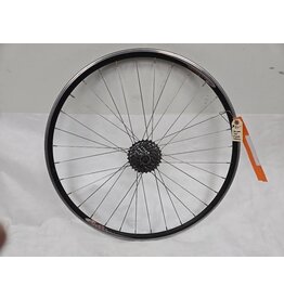 700c Alexrims rear wheel 130mm hub 8 speed cassette