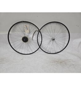700c Matrix Titan double wall wheelset 126mm rear hub 7 speed freewheel