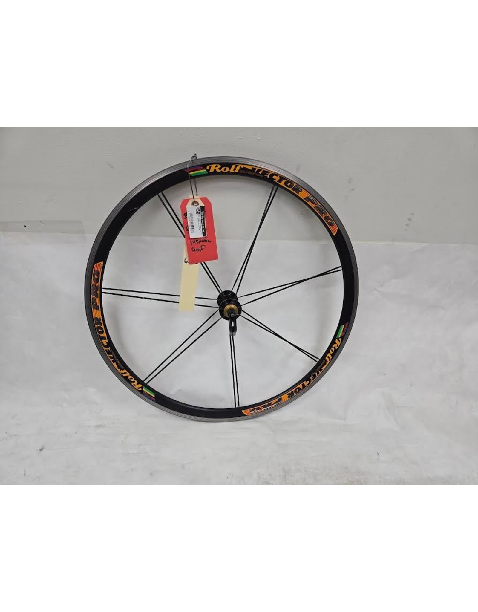 650C Rolf Vector Pro  14 spoke front wheel   (a14)