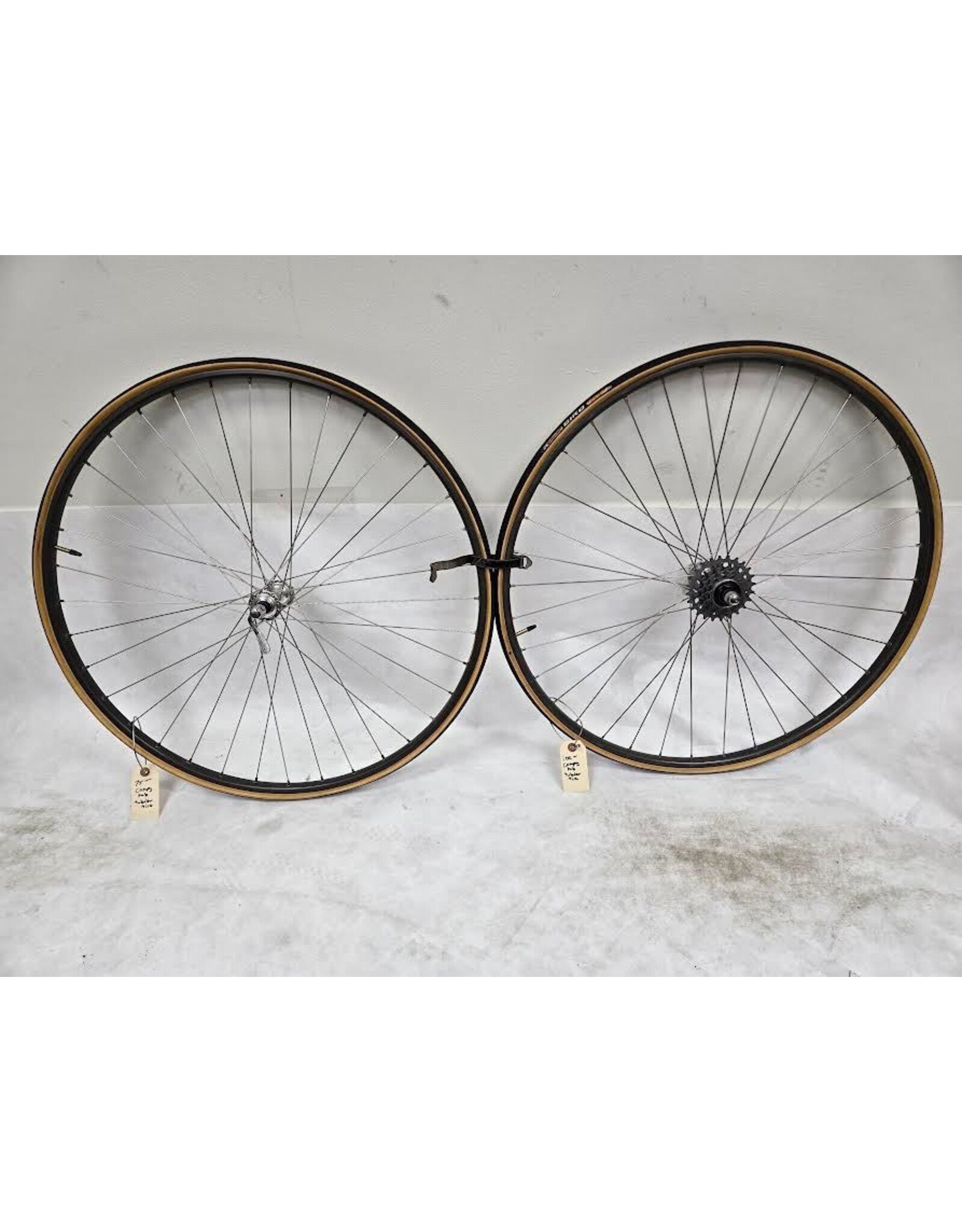 700C Mavic GP4 Campagnolo hubs Continental tubular tires wheelset