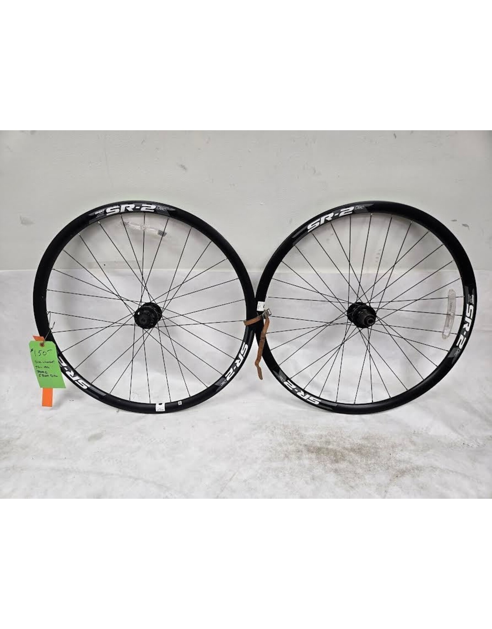 700C Giant SR-2 5 bolt Disc Wheelset