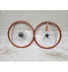 700C Velocity Aerohead QR wheelset 130mm 8,9,10 speed hub 9speed cassette