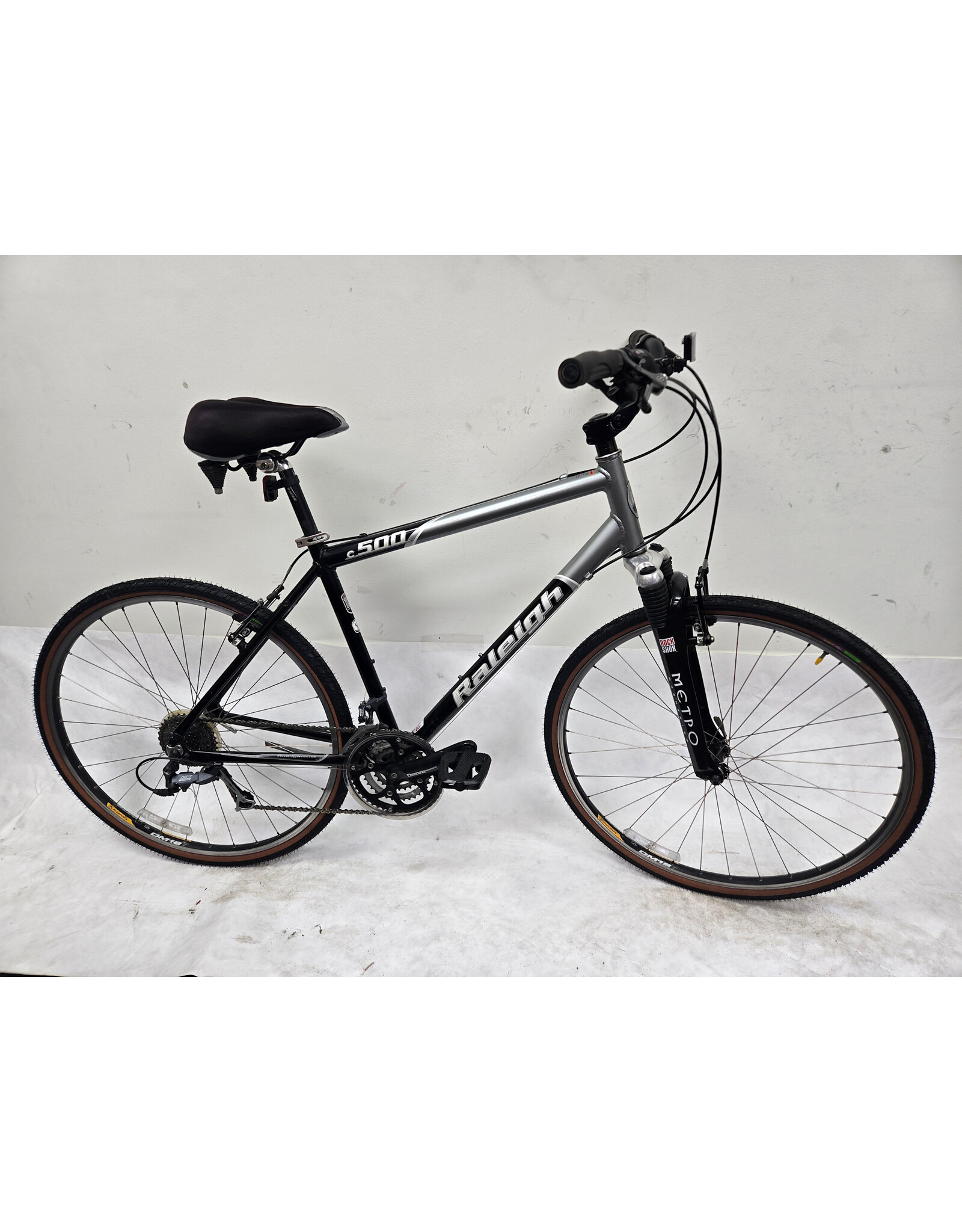 Raleigh Raleigh C500, Silver/Black