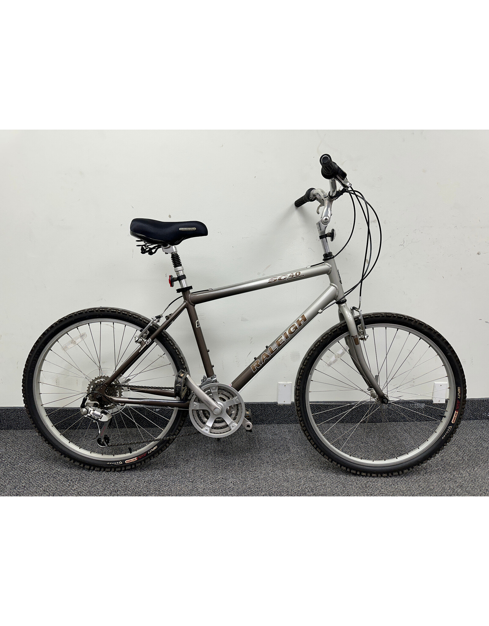 Raleigh SC40, Silver/Brown