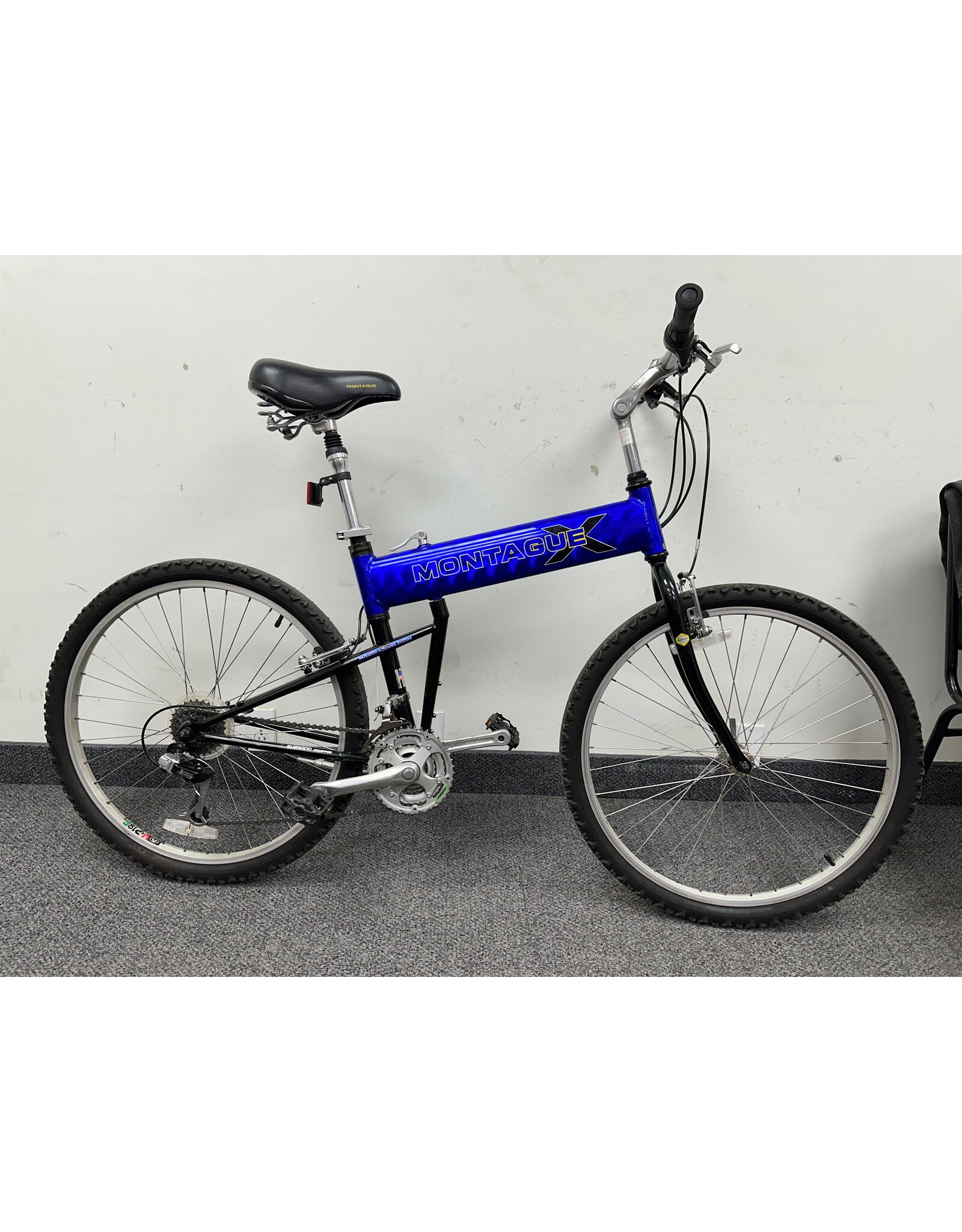 Montague X-Series Folding Bike, Blue