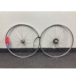 27" double wall wheelset 130mm QR freewheel