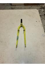 26" threaded fork, yellow, 7/8"/137mm