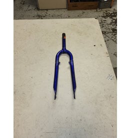 26" threadless fork, purple, 1 1/8"/177mm