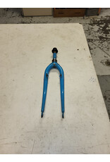 26: threaded fork, blue, 1"/131mm