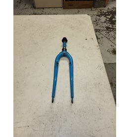 26: threaded fork, blue, 1"/131mm