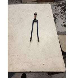 27" threaded fork, blue, 1"/ 160mm