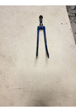 27" threaded fork, blue, 1"/152mm