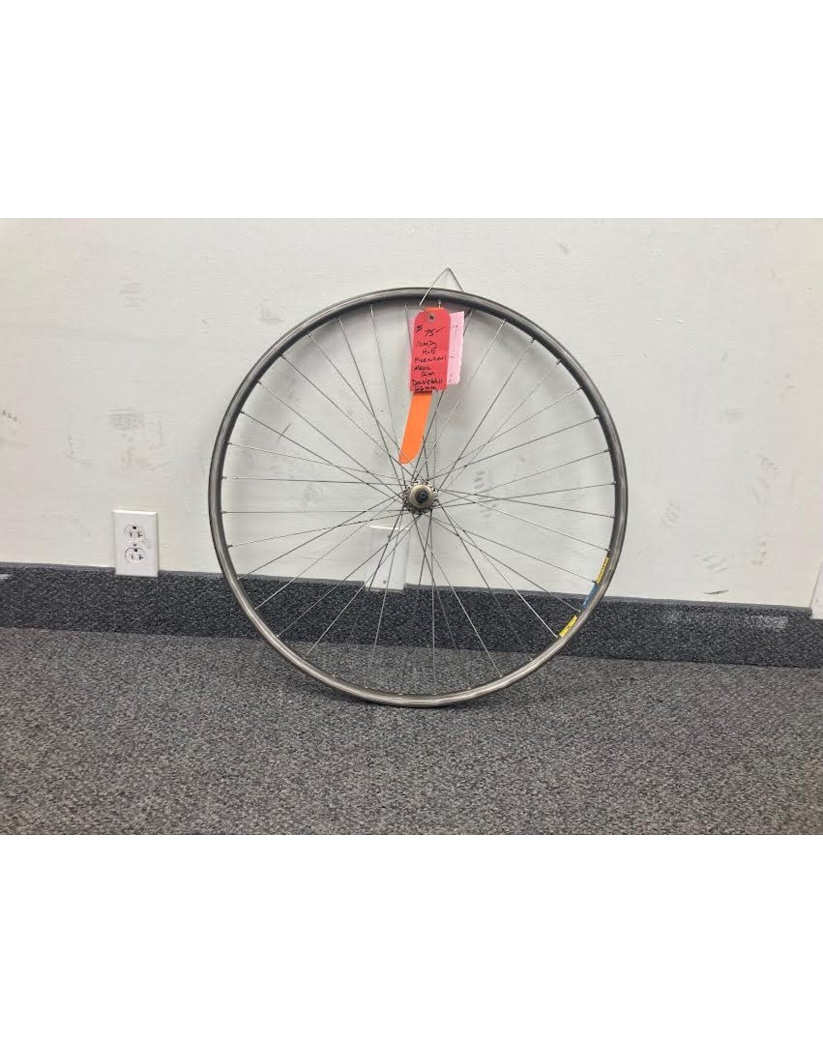700C Mavic Open CD doublewall rear wheel Campagnolo 126 freewheel hub (B19)