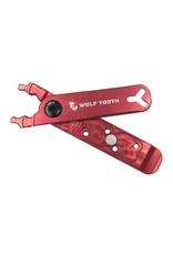 Wolf Tooth Wolf Tooth Masterlink Combo Pack Pliers, Red Arms with Black Bolt